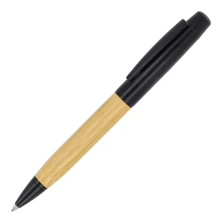 Metal Ball pen bamboo in tube - LT82173 (N0002)